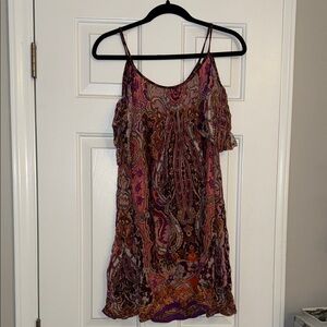 Altar'd State Multicolor Paisley Dress